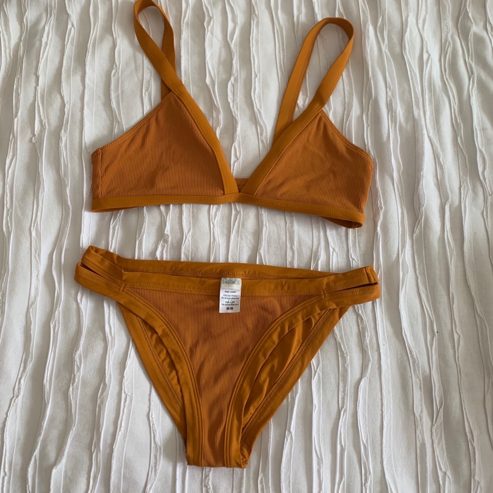L Space ribbed Bikini
